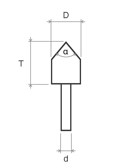 G号軸付（尖頭形）